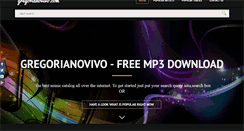 Desktop Screenshot of gregorianovivo.com